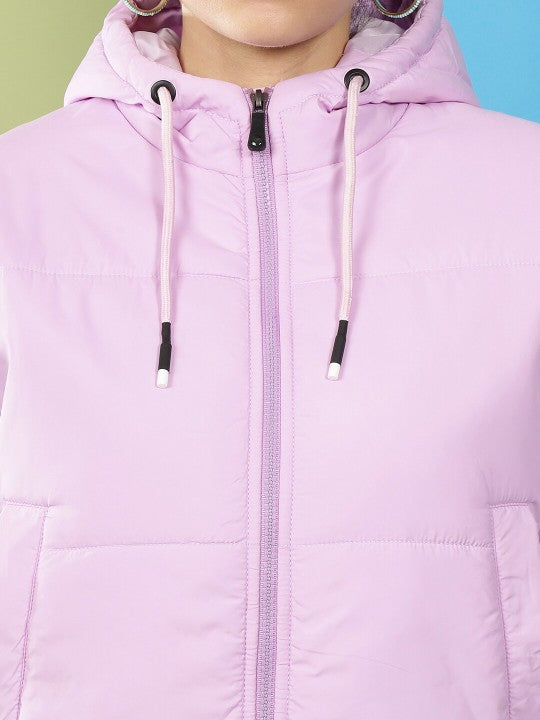 Hooded Crop Padded Jacket