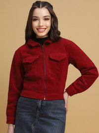 Thumbnail for checked-bomber-jacket