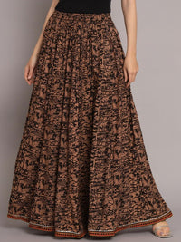 Thumbnail for abstract-printed-maxi-skirts