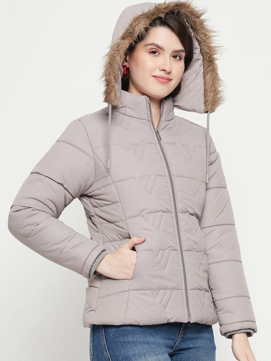 Hooded Insulator Anti Odour Faux Fur Trim Puffer Jacket