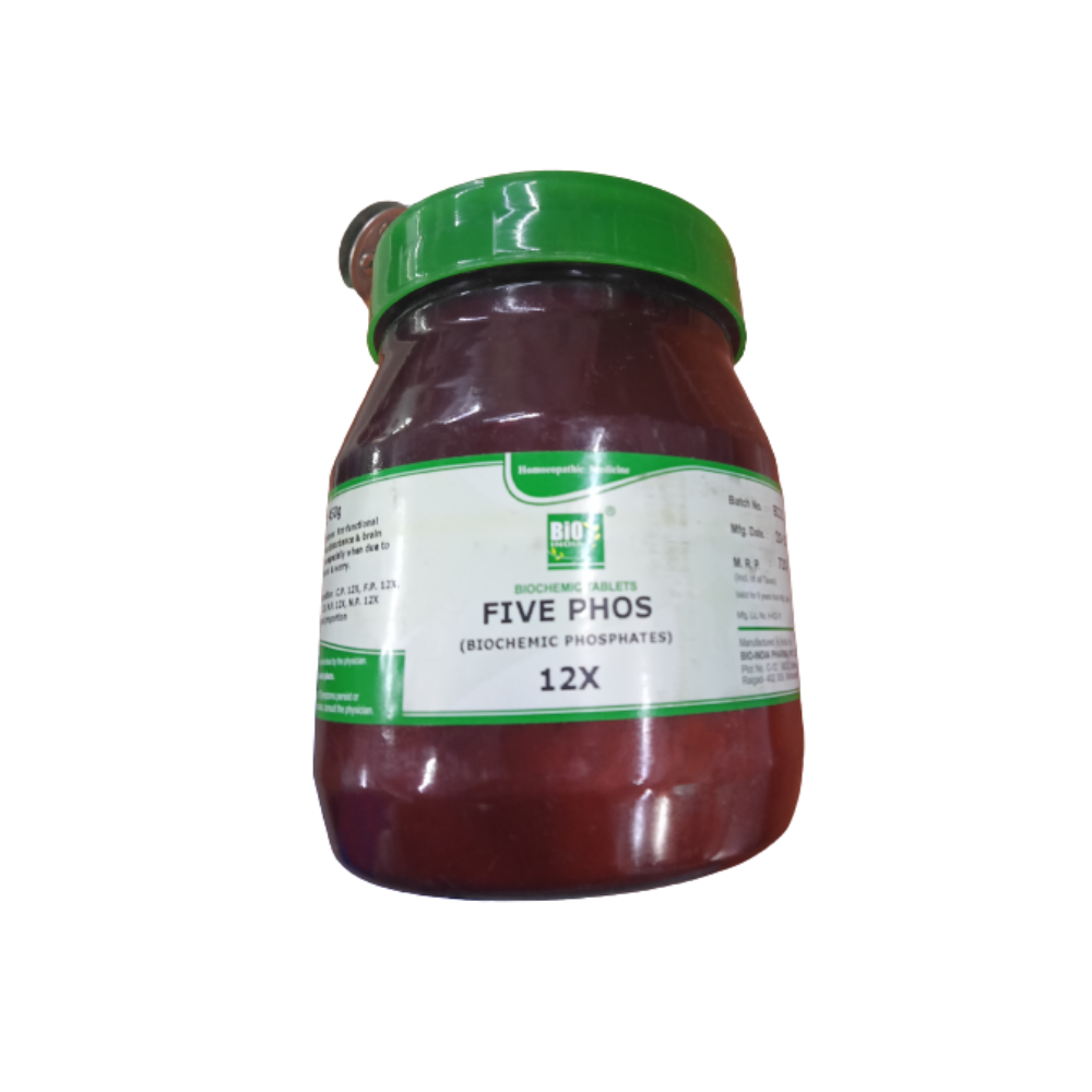 Bio India Homeopathy Five Phos Biochemic Tablets