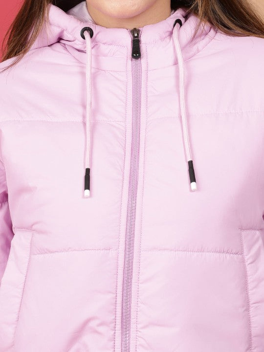 Hooded Crop Padded Jacket