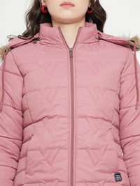 Thumbnail for hooded-insulator-anti-odour-faux-fur-trim-puffer-jacket