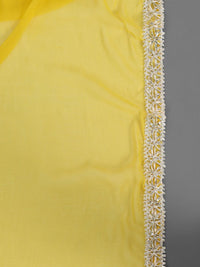 Thumbnail for Ethnic Motifs Printed Mirror Work Anarkali Kurta with Trousers & Dupatta