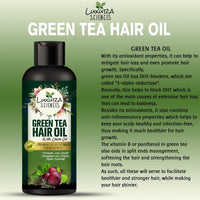 Thumbnail for Luxura Sciences Green Tea Hair Oil with Onion Oil