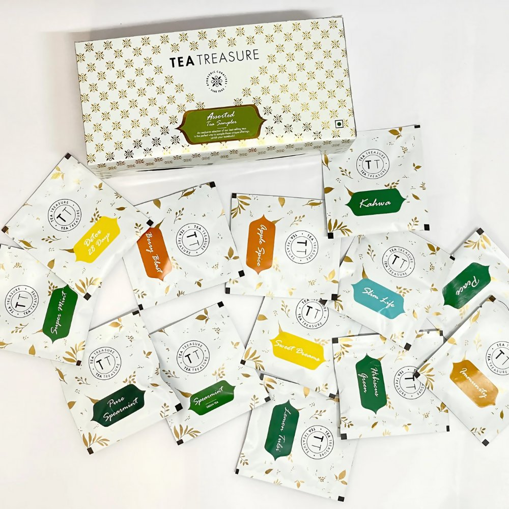 Tea Treasure Assorted Tea is Tea Bags