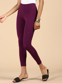 Thumbnail for Pure Cotton Ankle-Length Leggings