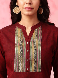 Thumbnail for women-mirror-work-kurta