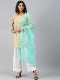Thumbnail for Pink Embroidered Dupatta