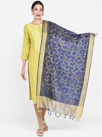 Thumbnail for Gold-Toned Embroidered Dupatta