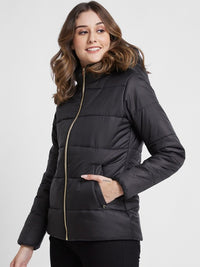 Thumbnail for stand-collar-padded-jacket-with-zip-detailing