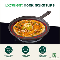 Thumbnail for The Indus Valley CASTrong Cast Iron Cookware Set: Tawa + Kadai, Kitchen Set for Home, Pre