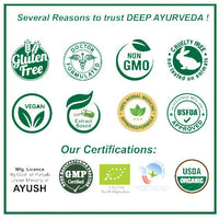 Thumbnail for Deep Ayurveda Gokshur 500mg Veg Capsules