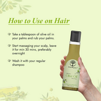 Thumbnail for Wild Organic Cold Pressed Extra Virgin Olive Hair Oil