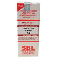 Thumbnail for sbl-homeopathy-arsenicum-album-lm-potenc