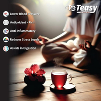Thumbnail for Eteasy Japanese Matcha Sun Dried Hibiscus Flower Powder