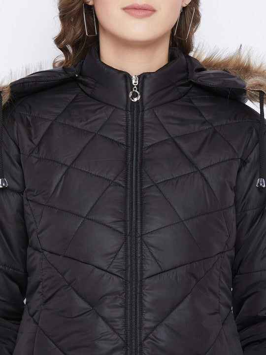 Women Mustard Insulator Puffer Jacket