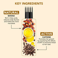 Thumbnail for Botanic Hearth Batana & Caffeine Hair Oil