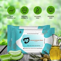 Thumbnail for Oraah PCOS PCOD Care Combo (Spearmint Tea, Hair Removal Cream & Intimate Wipes)