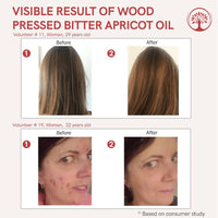 Thumbnail for Ivory Natural Wood Pressed Bitter Apricot Oil Organic & Extra Virgin For Deep Moisturization, Gentle Hydration, And Youthful Glow
