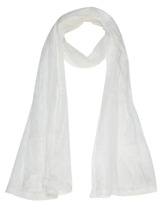 white-dupatta
