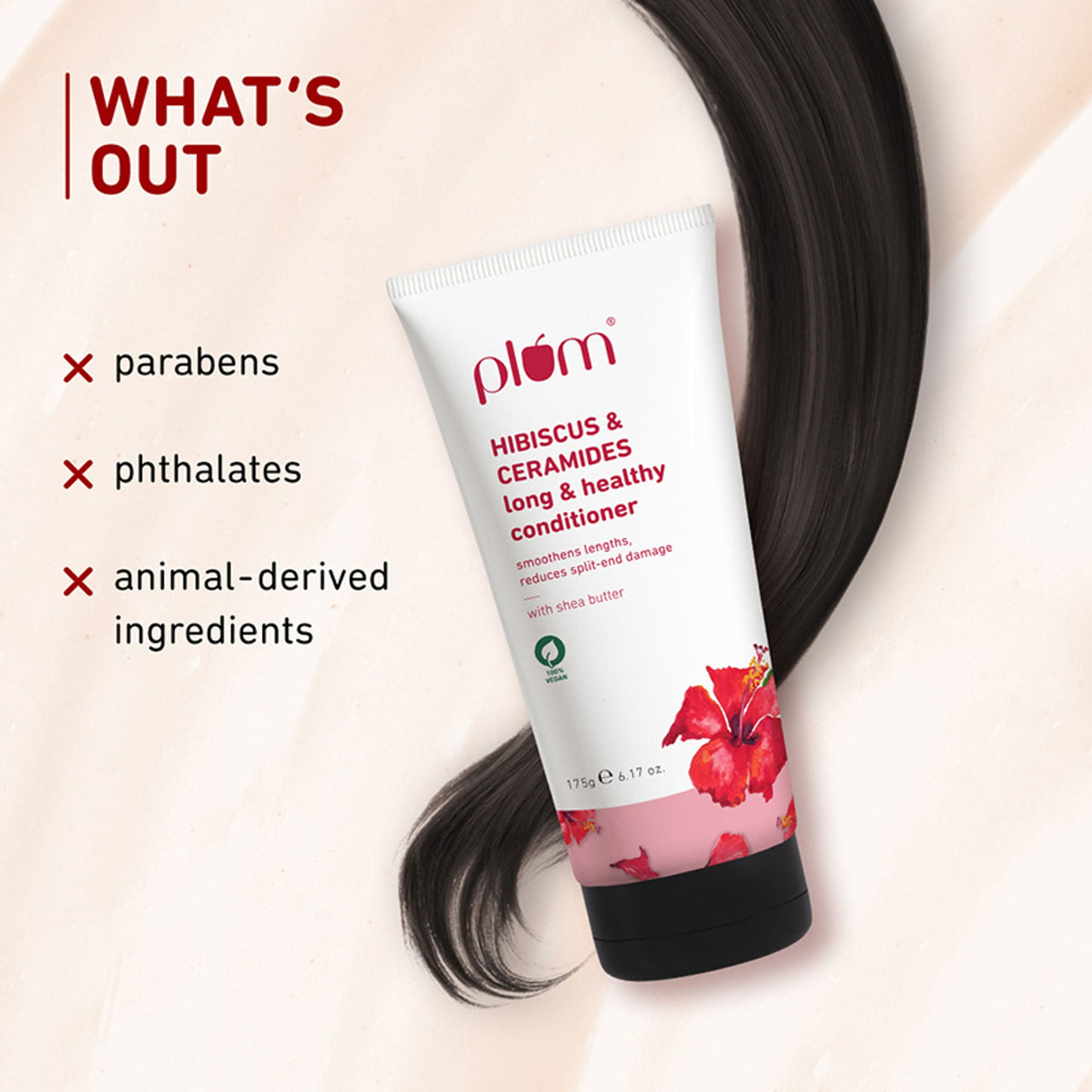 Plum Hibiscus & Ceramides Conditioner For Healthy
