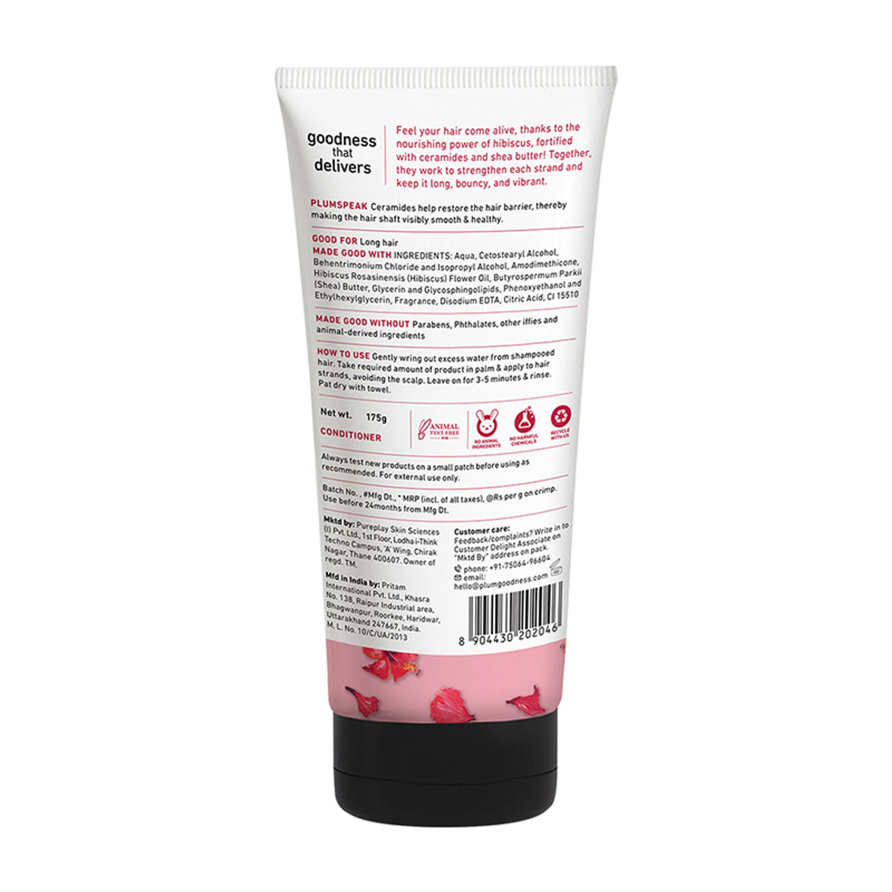 Plum Hibiscus & Ceramides Conditioner For Healthy