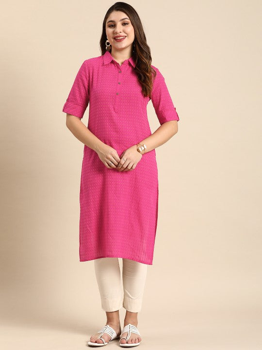 women-striped-dobby-cotton-kurta