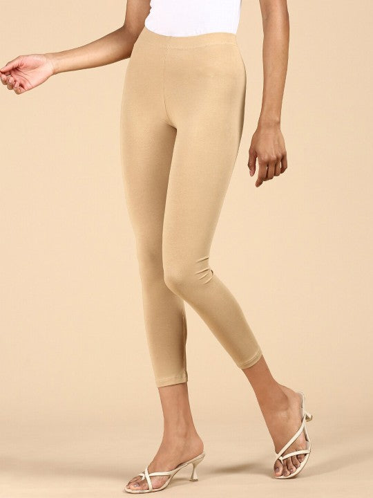 Cotton Ankle-Length Leggings