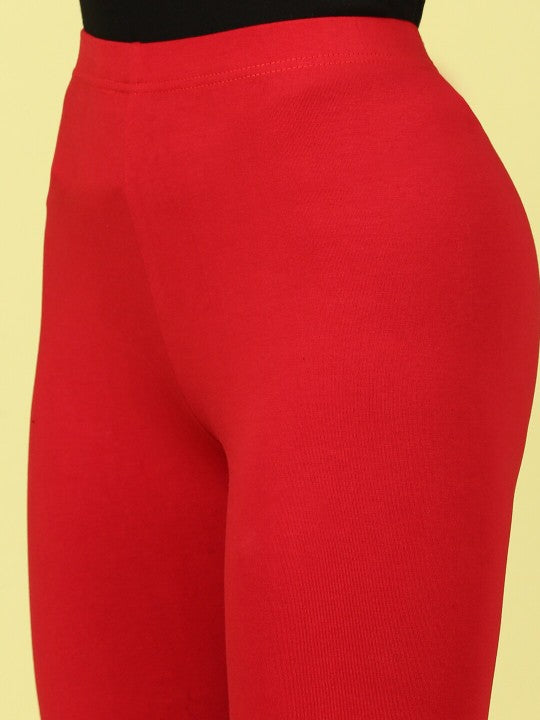 Cotton Ankle-Length Leggings