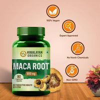 Thumbnail for Himalayan Organics Maca Root 800 mg Vegetarian Capsules
