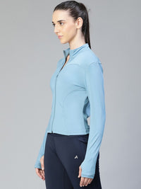 Thumbnail for Women Lightweight Crop Training or Gym Sporty Jacket