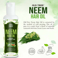 Thumbnail for Old Tree Neem Hair Oil for Dandruff & Scalp Care