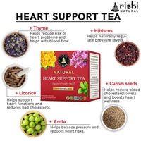 Thumbnail for Rishi Natural Heart Support Herbal Tea