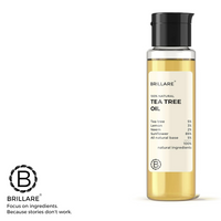 Thumbnail for Brillare Tea Tree Hair Oil with The Goodness of Lemon & Sunflower Oil Dry