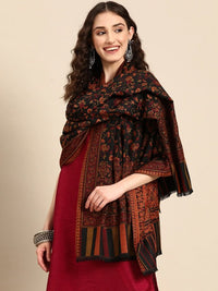 Thumbnail for floral-woven-designed-shawl
