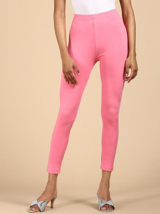 Cotton Ankle-Length Leggings