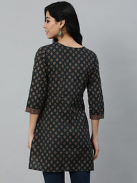 Thumbnail for Women Maroon Printed Tunic