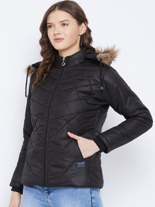 Women Mustard Insulator Puffer Jacket