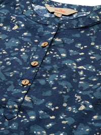 Thumbnail for Women Mandarin Collar Straight Kurta