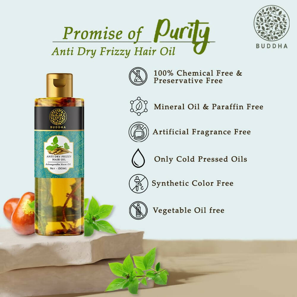 Buddha Natural Anti Dry Frizzy Hair Oil