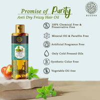 Thumbnail for Buddha Natural Anti Dry Frizzy Hair Oil