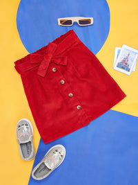 Thumbnail for girls-tie-ups-detail-a-line-skirts