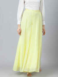 Thumbnail for Flared Georgette Ethnic Palazzos