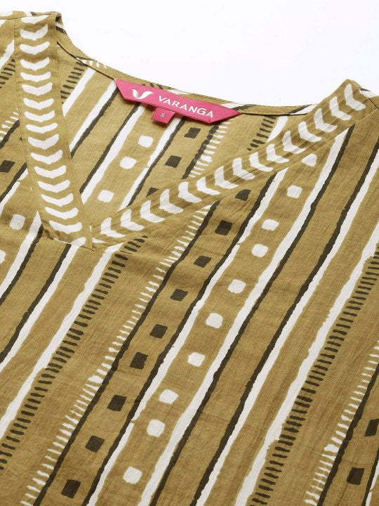 Printed Pure Cotton Kurta