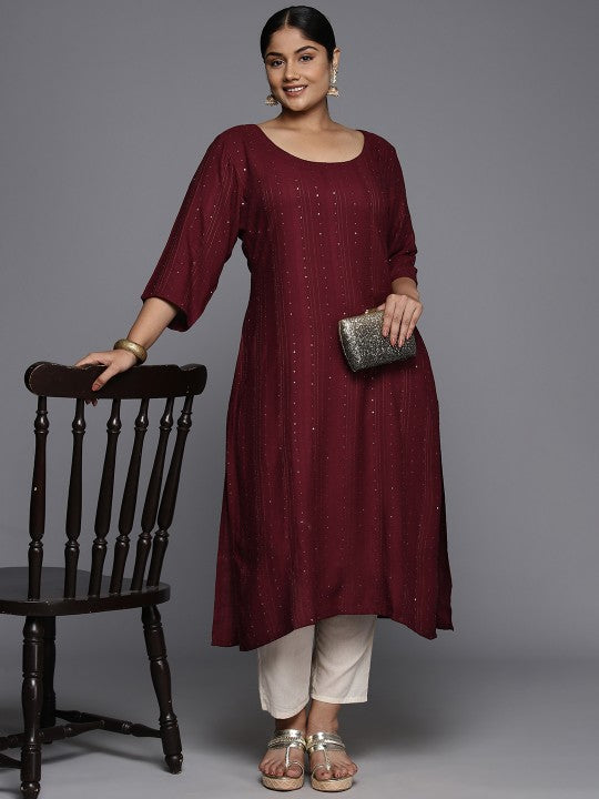 plus-size-embroidered-sequinned-kurta