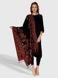 Thumbnail for Women-Wool-Woven-Design-Stole