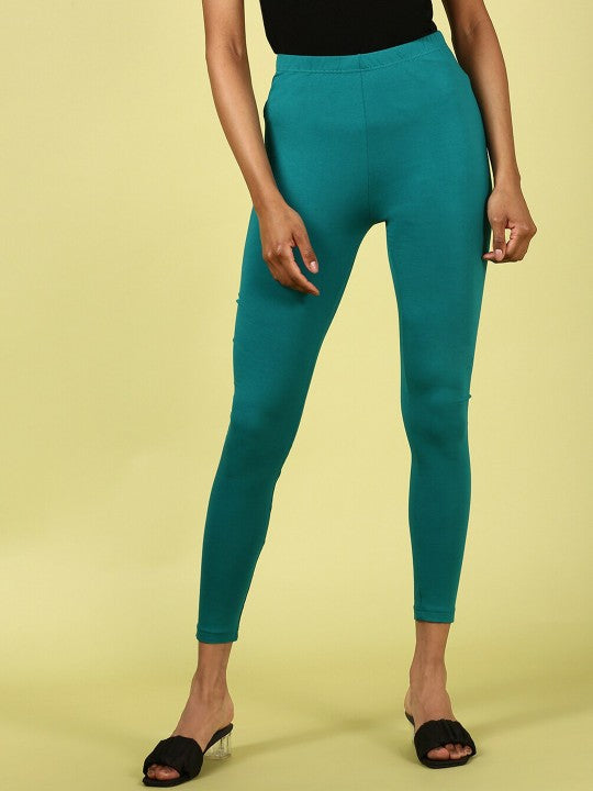 Cotton Ankle-Length Leggings