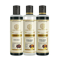 Thumbnail for khadi-natural-shikakai-&-honey-shampoo-and-conditioner-comb