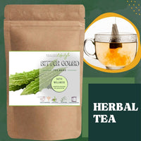 Thumbnail for Satvi Wellness Bitter Gourd Tea Bags | Bitter Melon Tea